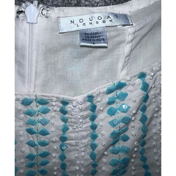 Nougat London skirt size 1 Gathered Coastal Coquette Boho Bohemian - Picture 3 of 5